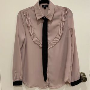 Blush Pink Blouse